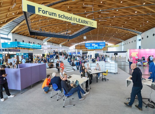 Presentation at forum school@LEARNTEC 
