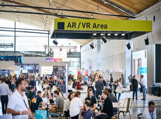 Presentation at the AR/VR Area 
