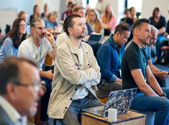 Publikum im Workshop-Raum