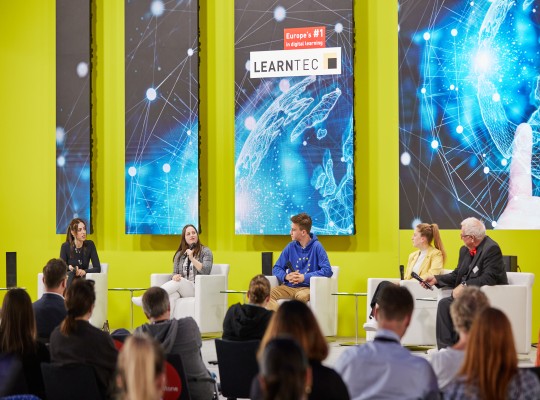 Panel discussion at LEARNTEC 