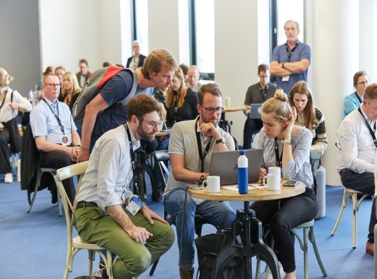 Discussion round at the congress