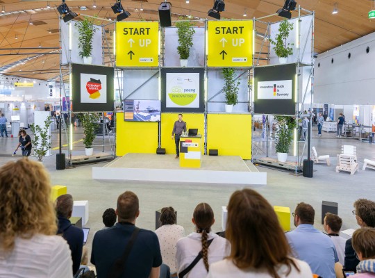 Vortrag in der Start-Up Area 