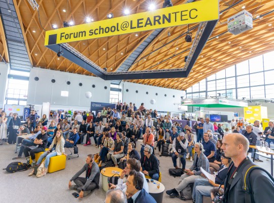 Vortrag im forum school@LEARNTEC 