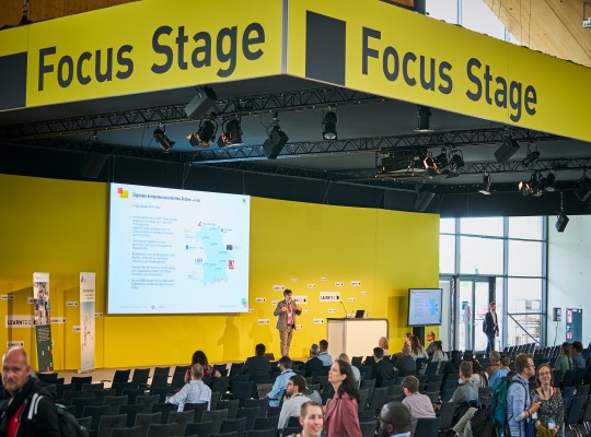 Vortrag auf der Focus Stage 