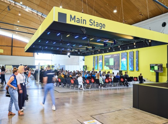  Großaufnahme der Main Stage