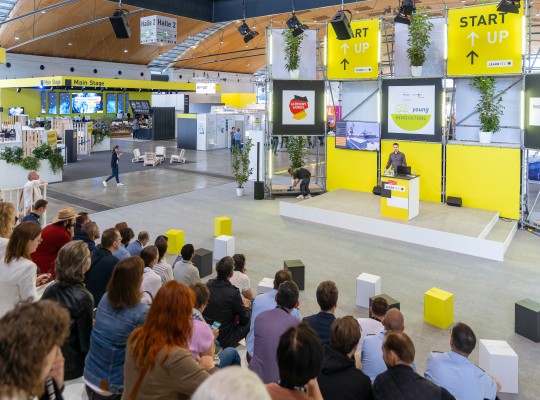 Vortrag in der Start-Up Area 