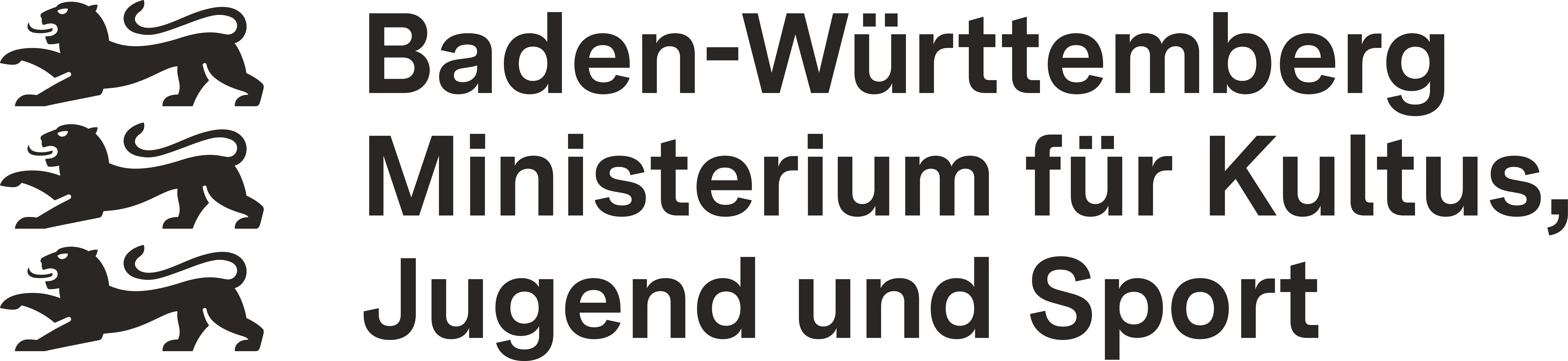 Logo Ministerium für Kultus, Jugend und Sport Baden-Württemberg 