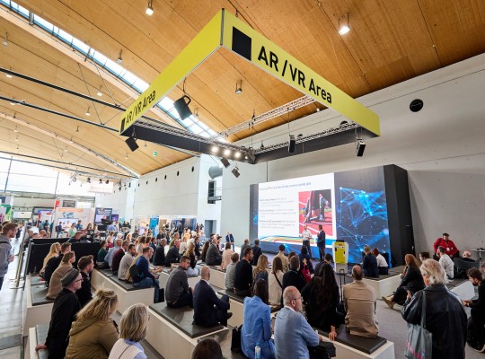 Vortrag in der AR/VR Area 